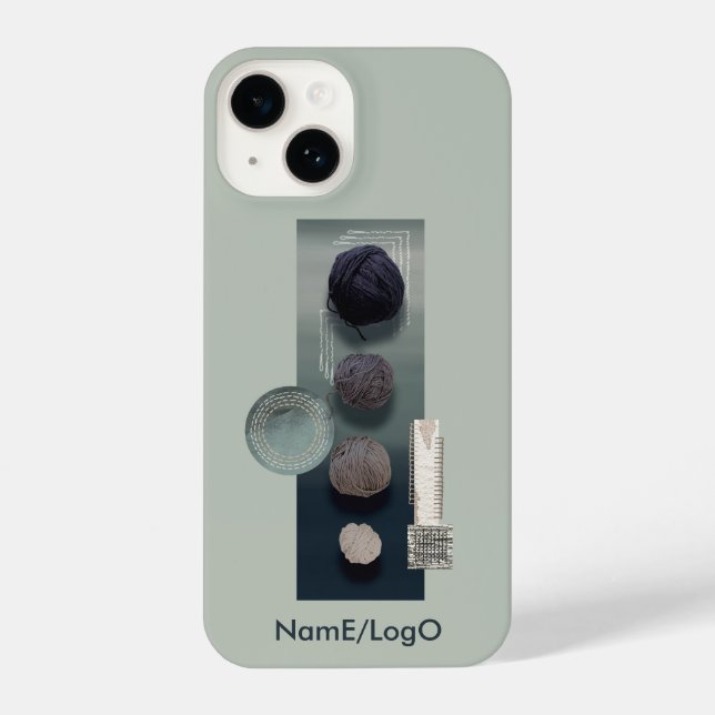 Coque Pour iPhone 14 aiguille_1_coeur coque iphone de point (Verso)