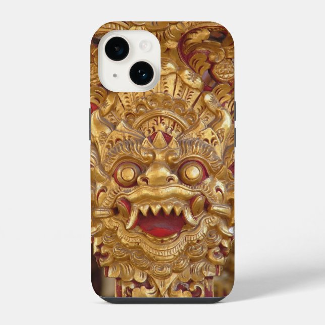 Coque Pour iPhone 14 Barong Bali coque iphone (Verso)