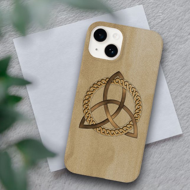 Coque Pour iPhone 14 Celtic Triquetra Trinity Knot iPhone 14 Coque (Créateur téléchargé)