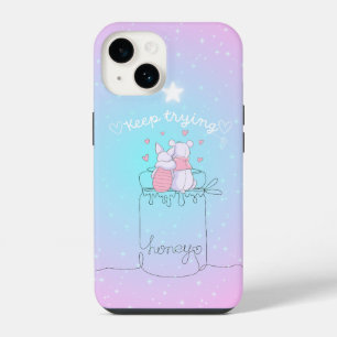 Coque Pour iPhone 14 Coque iphone de l'ours Kawaii
