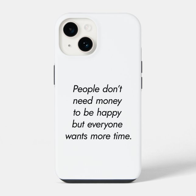 Coque Pour iPhone 14 Coque iphone de temps supplémentaire (Verso)
