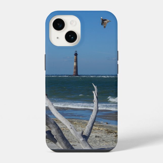 Coque Pour iPhone 14 Coque iphone de visite phare (Verso)