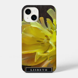 Coque Pour iPhone 14 Coque iphone floral à fleurs jaunes