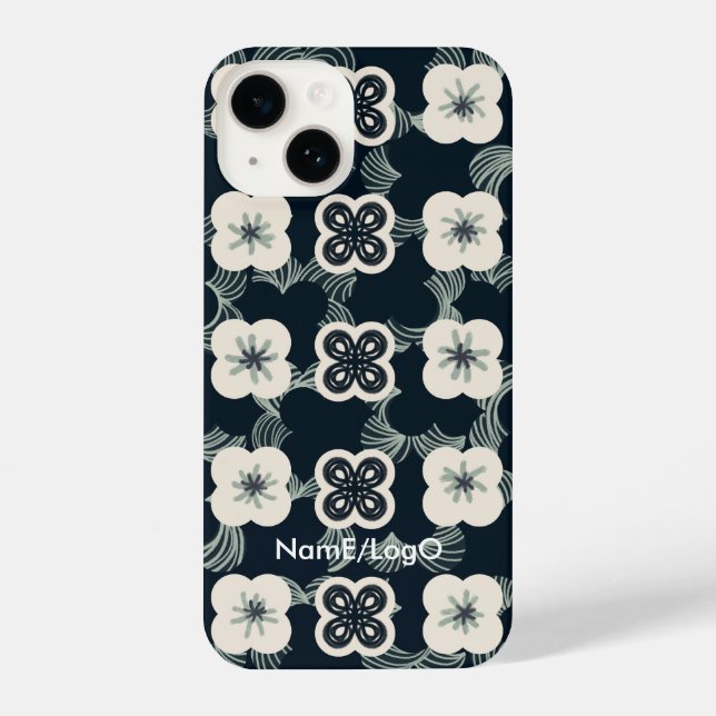Coque Pour iPhone 14 coque iphone motif_5_flower_1 (Verso)