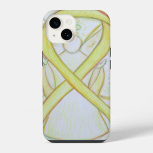 Coque Pour iPhone 14 Coque iPhone personnalisée Ange Ruban de sensibili