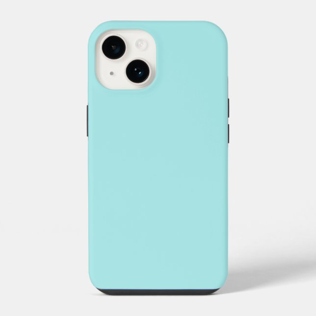 Coque Pour iPhone 14 Coque léger Turquoise iPhone 14 (Verso)