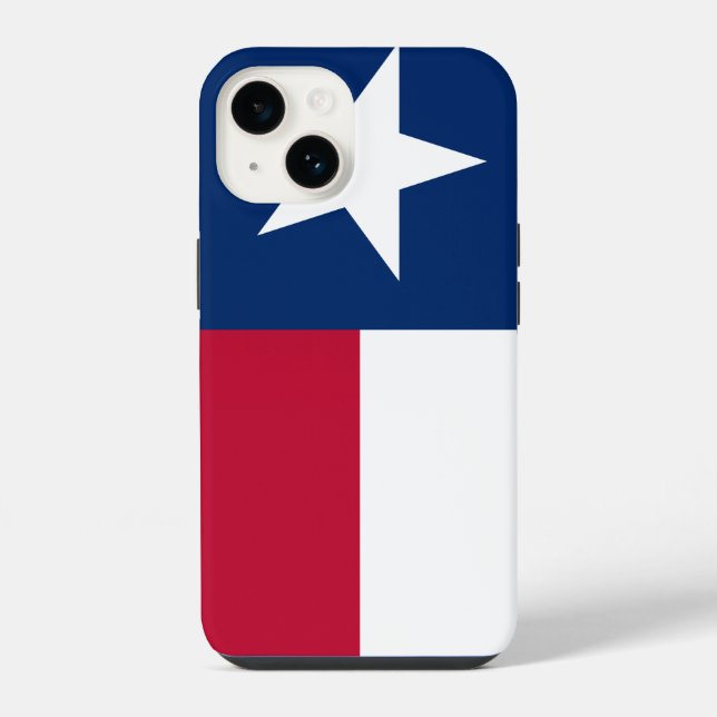 Coque Pour iPhone 14 drapeau texas coque iphone OtterBox (Verso)