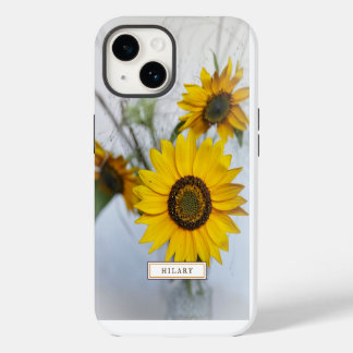 Coque Pour iPhone 14 Fleurs de soleil jaunes coque iphone personnalisé