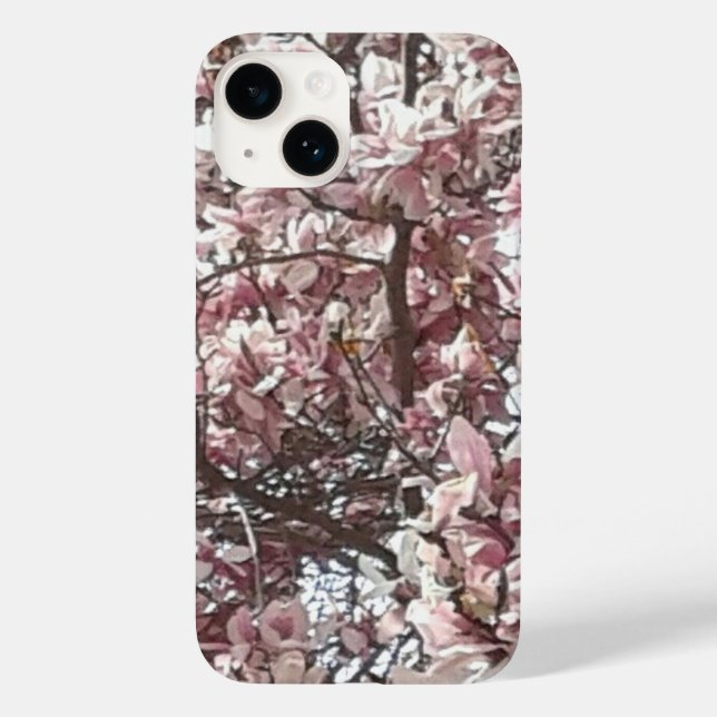 Coque Pour iPhone 14 Forever Spring Magnolia coque iphone (Verso)