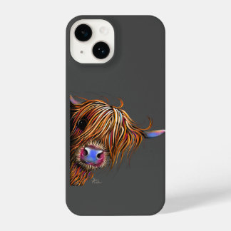 Coque Pour iPhone 14 Highland Cow Imprimer Coque iphone SuGaR LuMP oN G