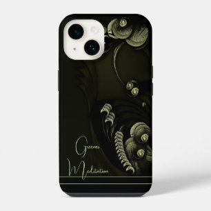 Coque Pour iPhone 14 "Méditation plus verte", Coque Apple iPhone 14