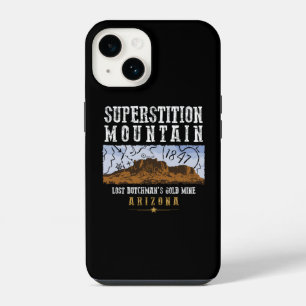 Coque Pour iPhone 14 MONTAGNES SUPERSTITION ARIZONA Coque iPhone CA