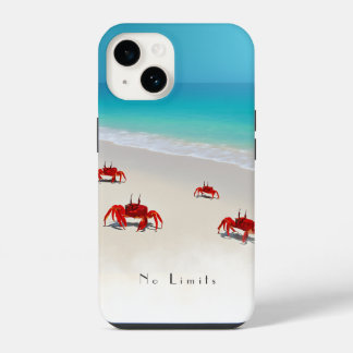 Coque Pour iPhone 14 Pas de limites — iPhone 14 Tough Coque 4 Crabs