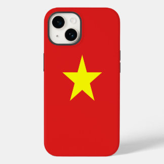 Coque Pour iPhone 14 Pavillon du Vietnam étoile jaune Coque iphone