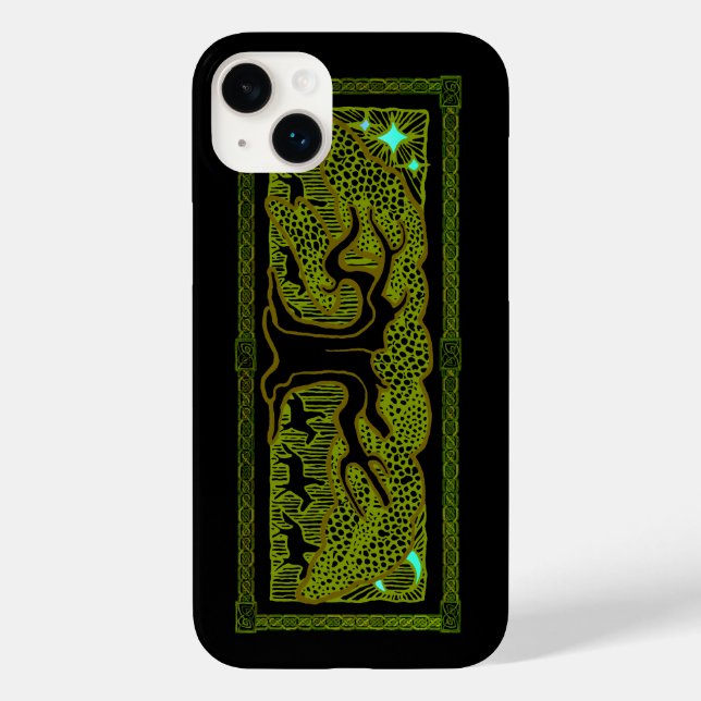 Coque Pour iPhone 14 Plus Coque Celtic Magic iPhone 12 (Verso)