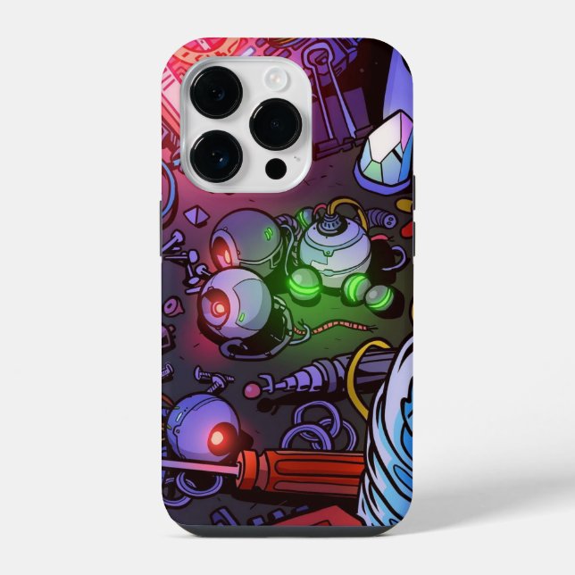 Coque Pour iPhone 14 Plus Coque de jeu de graffitis-coque iphone de maté (Verso)
