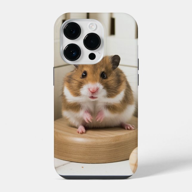 Coque Pour iPhone 14 Plus Coque iphone Cute Hamster (Verso)