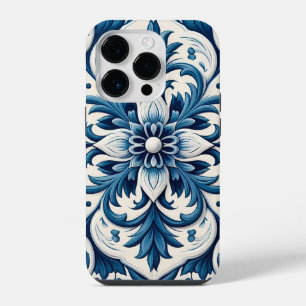 Coque Pour iPhone 14 Plus Coque iphone de tuiles bleu portugais Coque-Mate