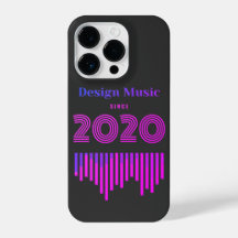 Design Musique design de mode iPhone 14 Pro Coque
