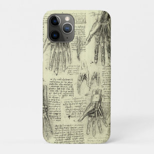 Coques Pour iPhone L'anatomie de la main humaine de Léonard de Vinci