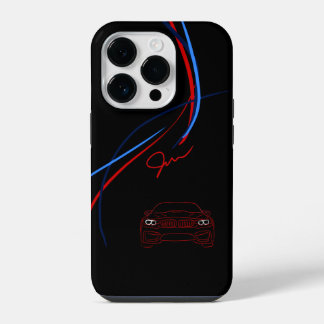 Coque Pour iPhone 14 Pro BMW M4 Stripes iPhone 14 Coque