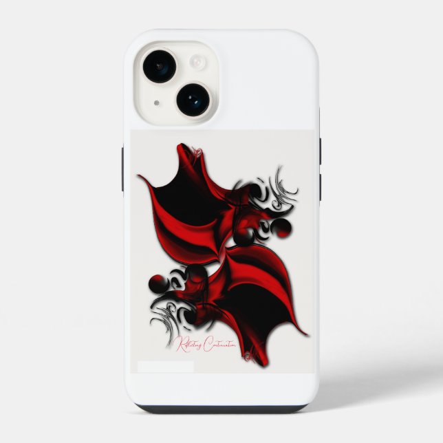 Coque Pour iPhone 14 "Reflecting Continuation", Coque Apple iPhone 14 (Verso)