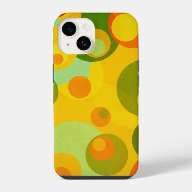 Coque Pour iPhone 14 Retro Design iPhone 14 Coque (Verso)