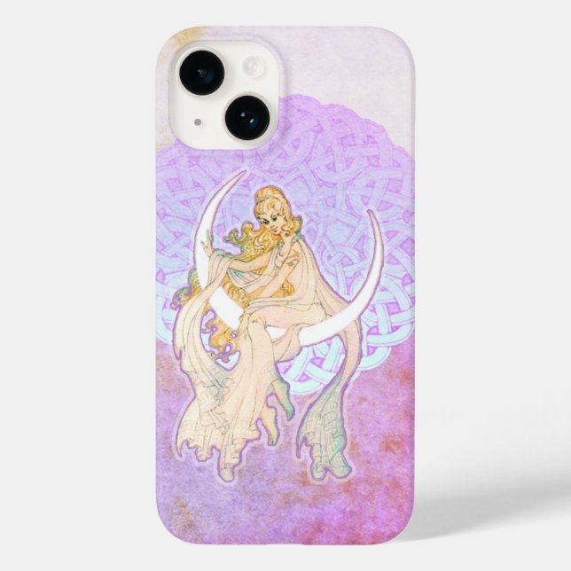 Coque Pour iPhone 14 Samhain salutations Déesse lunaire iPhone 6 Coque (Verso)