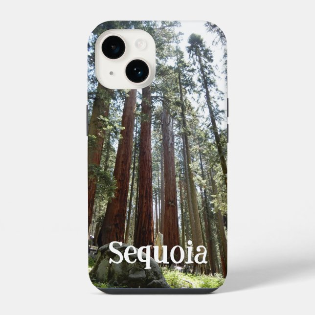 Coque Pour iPhone 14 Sequoia National Forest iPhone 14 Coque (Verso)