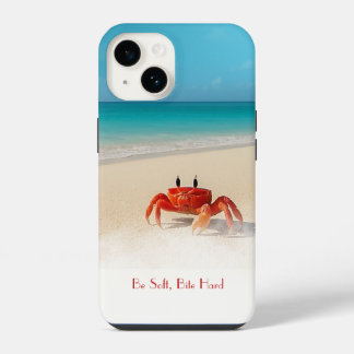 Coque Pour iPhone 14 Soyez doux, mordant - iPhone 14 Coque dur