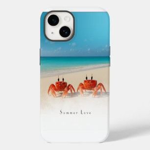 Coque Pour iPhone 14 Summer Love — iPhone 14 Tough Coque 2 Crabs