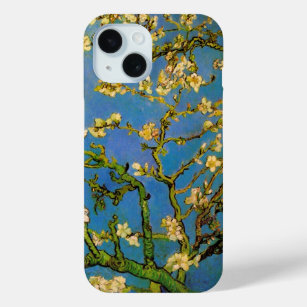Coque Pour iPhone 15 Arbre aux amandes en fleurs par Vincent van Gogh