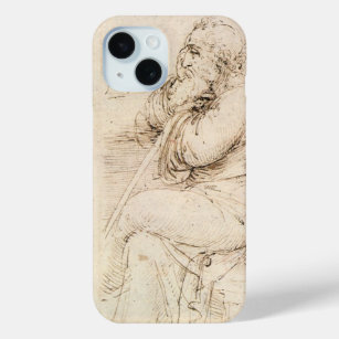 Coque Pour iPhone 15 Le vieux et l'eau de Léonard de Vinci