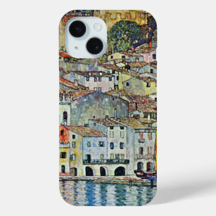 Coque Pour iPhone 15 Malcesine sur le lac de Garde Par Gustav Klimt
