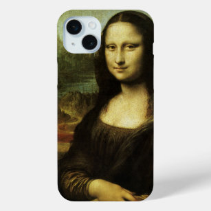 Coque iPhone 15 Mini Mona Lisa de Léonard de Vinci, Art Renaissance