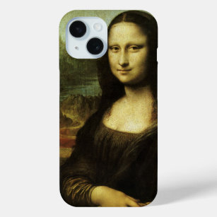 Coque Pour iPhone 15 Mona Lisa de Léonard de Vinci, Art Renaissance