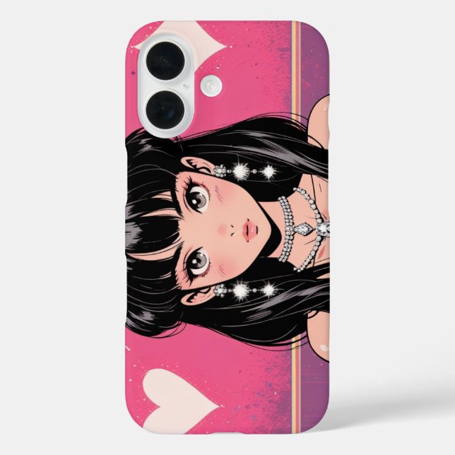 Coque Pour iPhone 16 Anime diva iPhone / coque ipad (Verso)