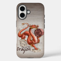 Année du Dragon chinois Zodiac coque iphone d'art