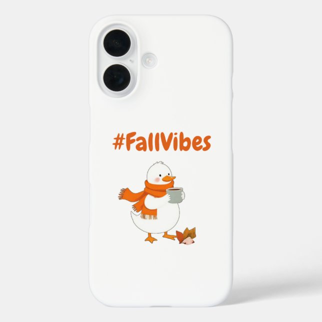 Coque Pour iPhone 16 Automne Vibes iPhone 16 Coque (Verso)