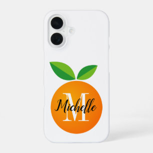 Coque pour iPhone 16 avec monogramme personnalisé