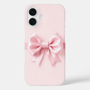 Coque Pour iPhone 16 Bow rose iPhone 16 Coque