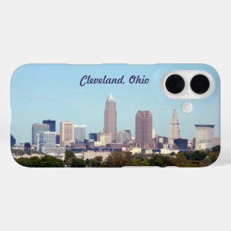 Coque Pour iPhone 16 Cleveland, coque iphone Skyline de l'Ohio