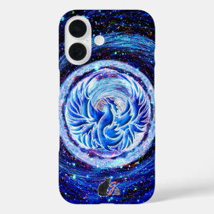 Coque Pour iPhone 16 Coque bleu Phoenix-Mate coque iphone