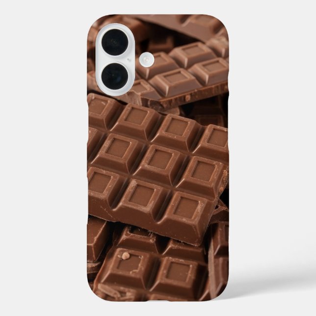 Coque Pour iPhone 16 coque chocolat iPhone (Verso)