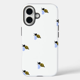 Coque Pour iPhone 16 Coque iPhone à motif d'abeille mignonne – Minimali