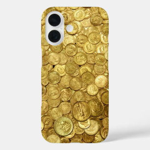 Coque Pour iPhone 16 Coque iphone Coque-Mate de la collection Gold
