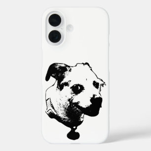 Coque Pour iPhone 16 Coque iphone d'art Terrier Mix