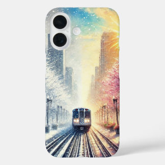 Coque Pour iPhone 16 Coque iphone de Chicago Seasons