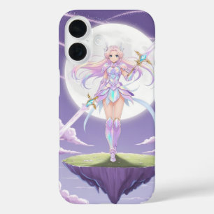 Coque Pour iPhone 16 Coque iphone de fille magique - Pastel Moonblade