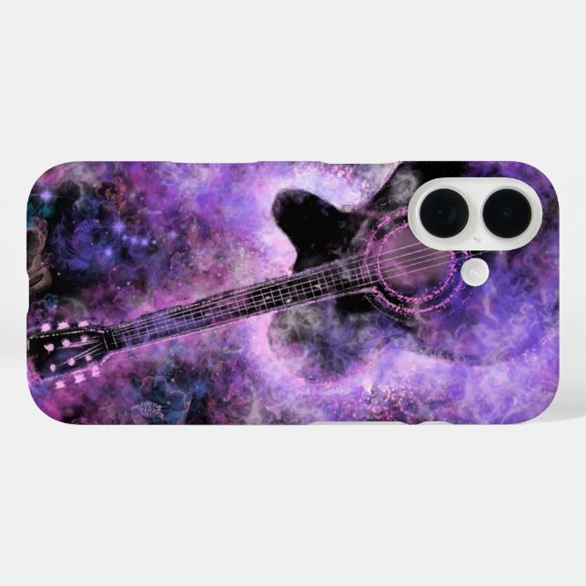 Coque Pour iPhone 16 Coque iphone de guitare Rock Music (Verso (horizontal))